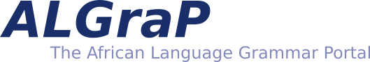 African Language Grammar Portal (ALGraP)